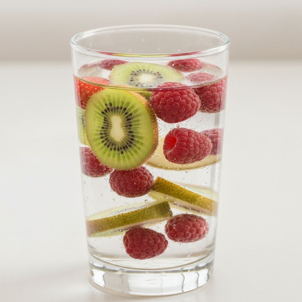 Hydratation et bien-être - eau fraîche et nutriments