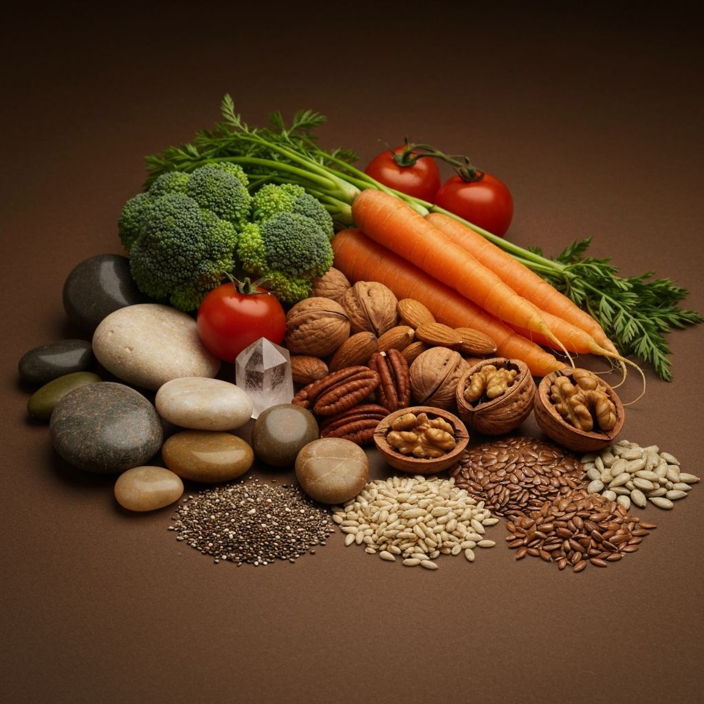 Sources naturelles de minéraux essentiels